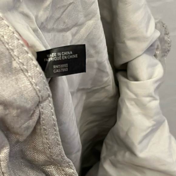 Nordstrom Tote Bag NWT Cityscape Silver Travel Fold Zip Up Packable Reusable - Picture 11 of 16